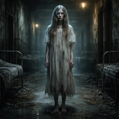 Кошмар в стиле заброшенной психиатрии — AI промт для GPT Image 1.5