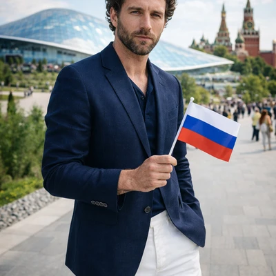 Летняя Москва: День России — AI промт для GPT Image 1.5