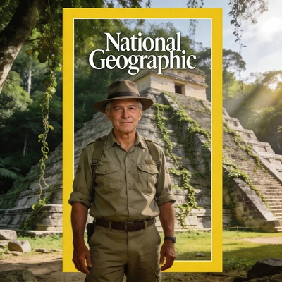 Лицо с обложки National Geographic — AI промт для Seedream 4.5