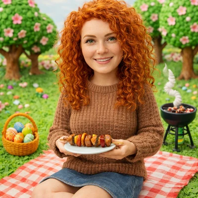 Майский пикник в стиле Аардман — AI промт для GPT Image 1.5