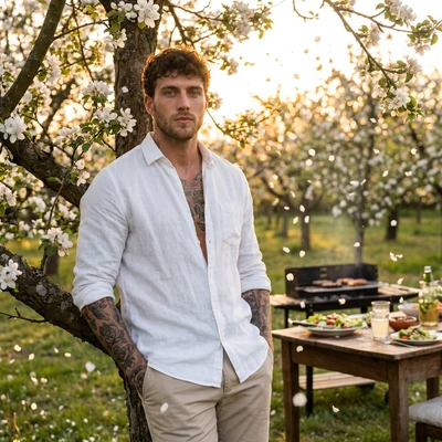 Майский пикник: Весенний стиль — AI промт для Nano Banana Pro