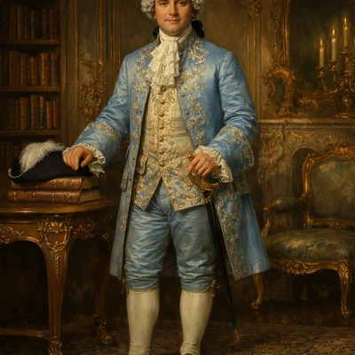 Маркиз эпохи Просвещения — AI промт для GPT Image 1.5