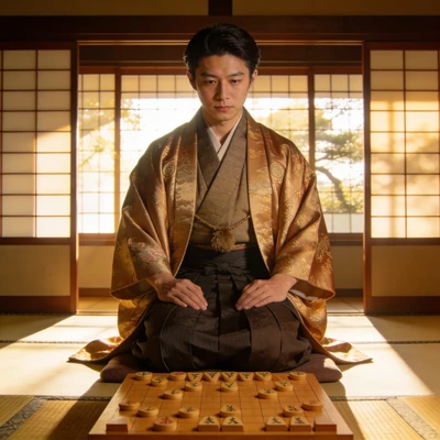 Мастер Сёги периода Эдо — AI промт для Seedream 4.5