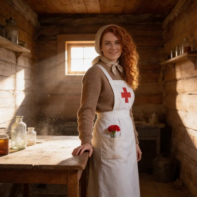 Медсестра полевого госпиталя — AI промт для Seedream 4.5