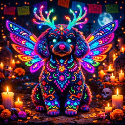 Мексиканский праздник Алебрихе — AI промт для GPT Image 1.5