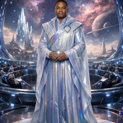 Межгалактический Посол — AI промт для GPT Image 1.5