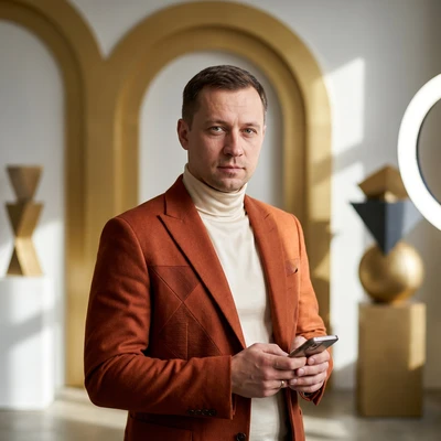 Минимализм в стиле Ар-деко — AI промт для Nano Banana Pro