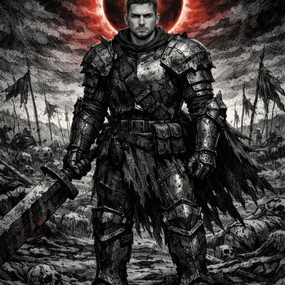 Мир «Берсерка»: Темное фэнтези — AI промт для GPT Image 1.5