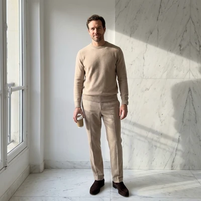 Модный блогер: Эстетика «Тихой роскоши» — AI промт для Nano Banana Pro