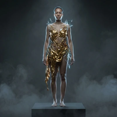 Модный показ в стиле Саланта — AI промт для Nano Banana Pro