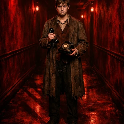 Монстр 'Красная комната' Horrific — AI промт для GPT Image 1.5