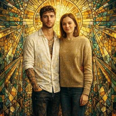 Мозаика в стиле ар-деко — AI промт для GPT Image 1.5