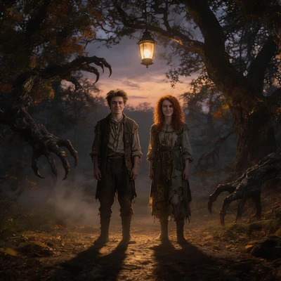 Мрачная легенда сонного логова — AI промт для Seedream 4.5