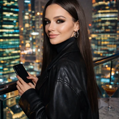 Ночной Лайфстайл: Огни Мегаполиса — AI промт для GPT Image 1.5