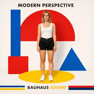 Обложка альбома в стиле Баухаус — AI промт для GPT Image 1.5