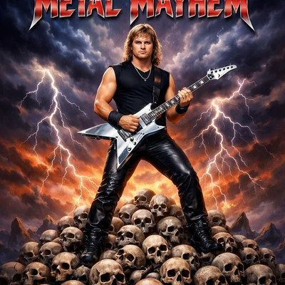 Обложка альбома в стиле Heavy Metal — AI промт для GPT Image 1.5