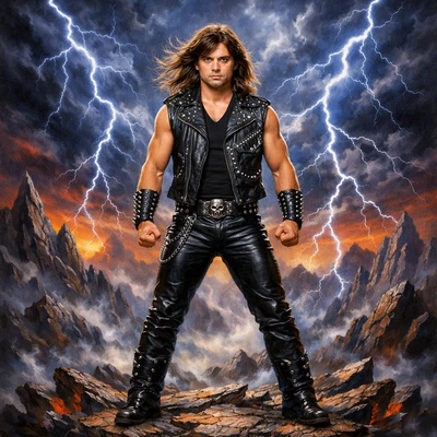 Обложка альбома в стиле Heavy Metal — AI промт для GPT Image 1.5