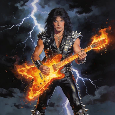 Обложка альбома в стиле Heavy Metal — AI промт для Seedream 4.5