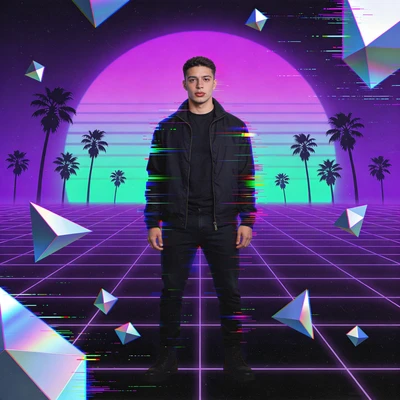 Обложка альбома в стиле Vaporwave — AI промт для Seedream 4.5