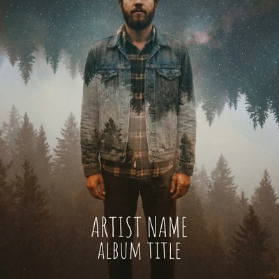 Обложка инди-фолк альбома — AI промт для Nano Banana Pro