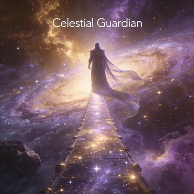 Обложка книги: 'Хранитель Звездного Пути' — AI промт для Seedream 4.5