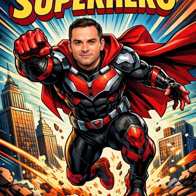 Обложка комикса Marvel — AI промт для GPT Image 1.5