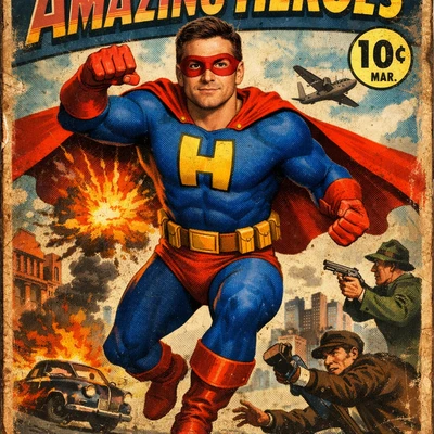 Обложка комикса 'Золотой Век' — AI промт для GPT Image 1.5