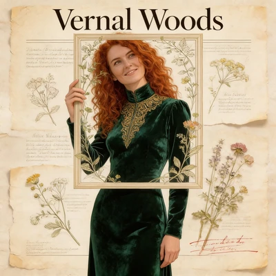 Обложка: Легенда весеннего леса — AI промт для Seedream 4.5