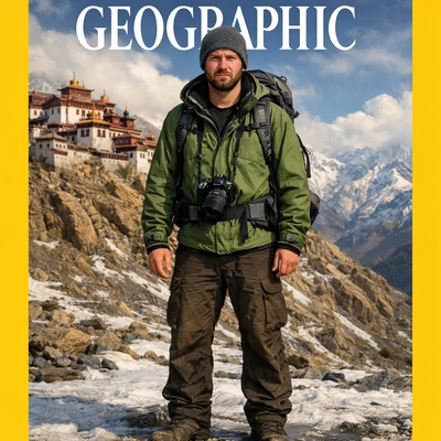 Обложка National Geographic — AI промт для GPT Image 1.5