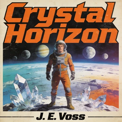 Обложка ретро-фантастического романа — AI промт для Seedream 4.5