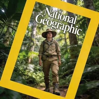 Обложка журнала National Geographic — AI промт для Seedream 4.5
