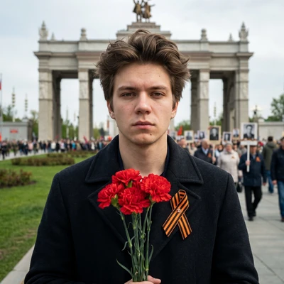 Память поколений: городской парк — AI промт для Nano Banana Pro