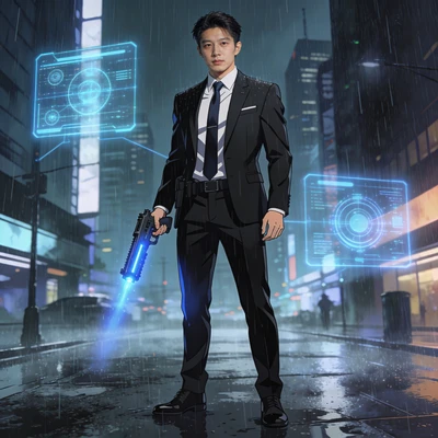 Персонаж аниме Psycho-Pass — AI промт для Seedream 4.5