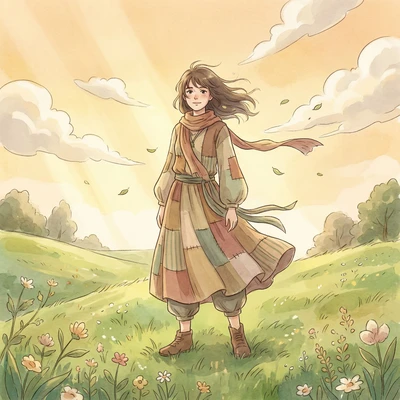 Персонаж аниме «Студия Гибли» — AI промт для Nano Banana Pro