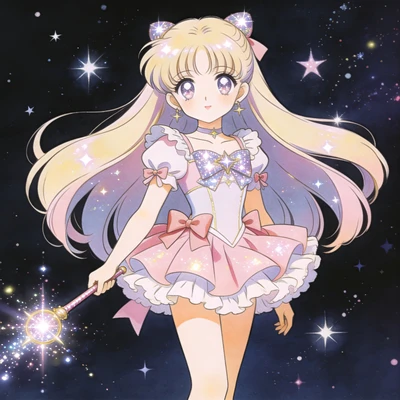 Персонаж аниме в стиле 70-х — AI промт для Seedream 4.5