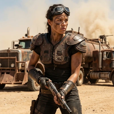 Персонаж фильма «Безумный Макс» — AI промт для Nano Banana Pro