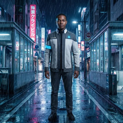 Персонаж игры «Detroit: Become Human» — AI промт для Nano Banana Pro