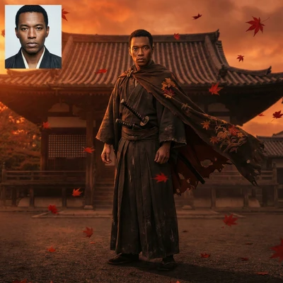 Персонаж игры 'Ghost of Tsushima' — AI промт для Nano Banana Pro