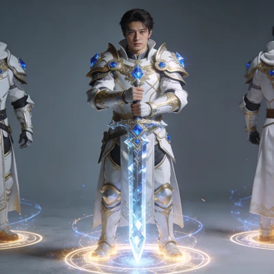 Персонаж игры в стиле Final Fantasy — AI промт для Seedream 4.5