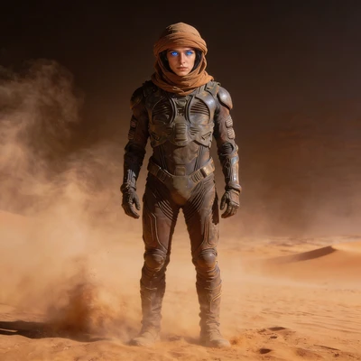 Персонаж из фильма «Дюна» Стилла Стилгар — AI промт для Seedream 4.5