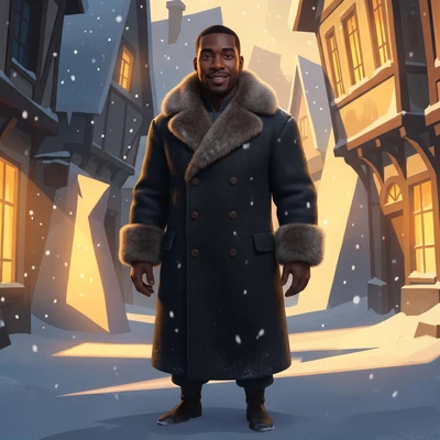 Персонаж из мультфильма «Клаус» — AI промт для Nano Banana Pro