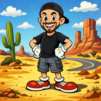 Персонаж классического мультфильма ' Looney Tunes' — AI промт для GPT Image 1.5