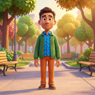 Персонаж мира Disney/Pixar — AI промт для Nano Banana Pro