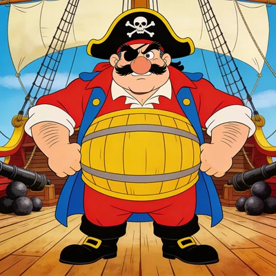 Персонаж мультфильма «Остров Сокровищ» — AI промт для Seedream 4.5