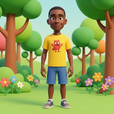 Персонаж мультфильма Pixar — AI промт для Nano Banana Pro