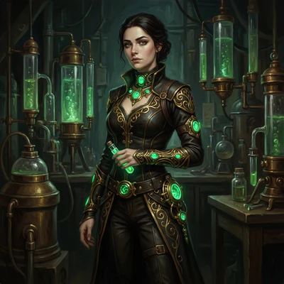 Персонаж мультсериала «Аркейн»: Советник Химбарона — AI промт для Nano Banana Pro