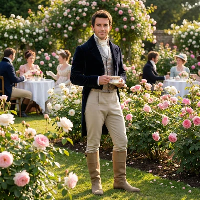 Персонаж сериала «Бриджертоны» — AI промт для Nano Banana Pro