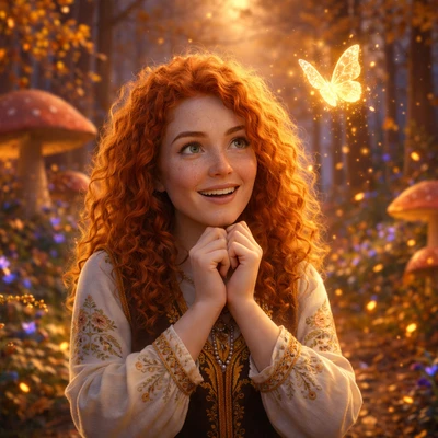 Персонаж сказочного мультфильма — AI промт для GPT Image 1.5