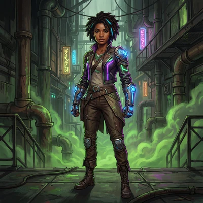 Персонаж в стиле мультфильма «Arcane» — AI промт для Nano Banana Pro