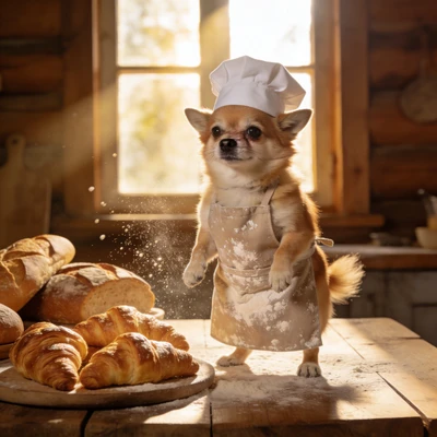 Питомец в образе пекаря — AI промт для Seedream 4.5